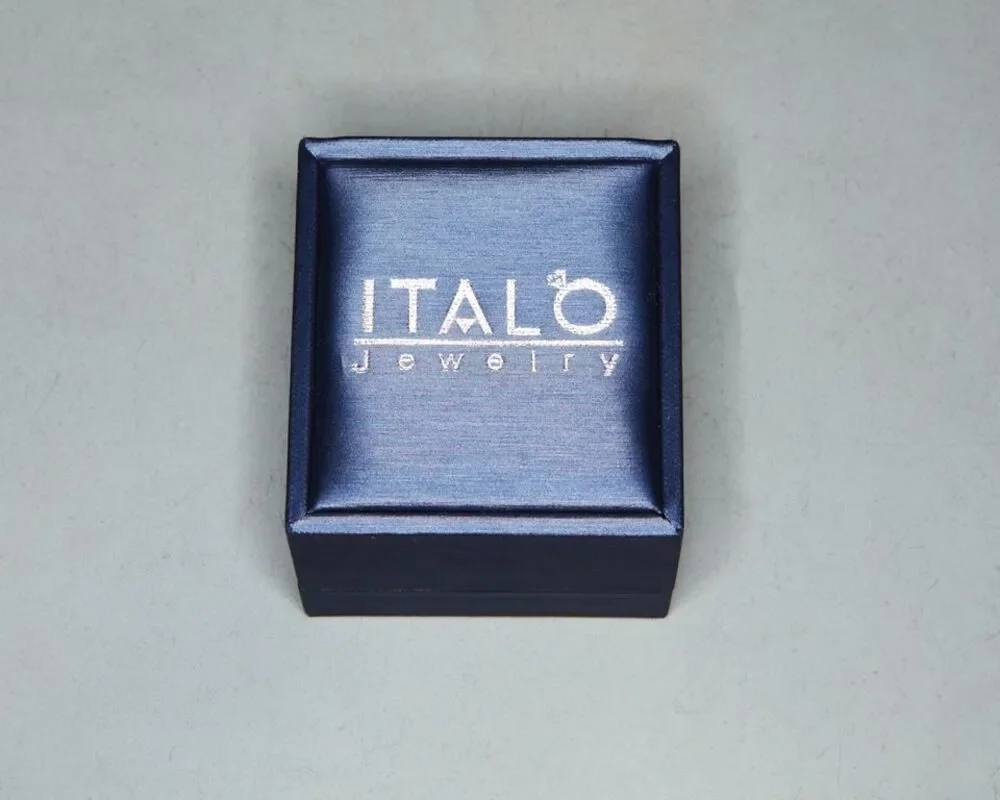 NEW Italo Men's Two Tone Titanium Steel Wedding Band Ring Size 9 Comfort Fit